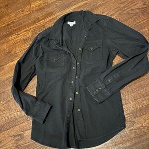 Black Tecovas Long Sleeved Shirt Men’s Size Medium